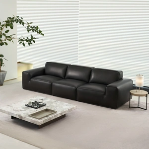 Beverly Hills Furniture Walker Leather Modular Sofa