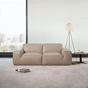Beverly Hills Furniture Walker Leather Modular Loveseat