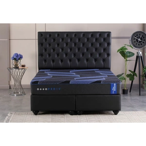 Casamode Waveflex Fabric Mattress, Black/Blue