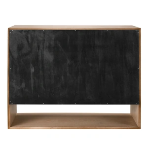 Universal Furniture Vista Wood Dresser w/3 Drawers in White Oak