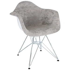 LeisureMod Willow Fabric Dining Chair