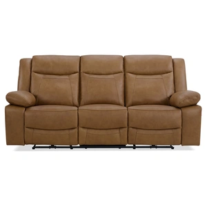 Beverly Hills Furniture Wyatt Leather/PVC Power Reclining Sofa