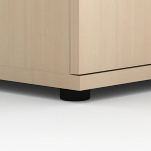 NARBUTAS Uni Plus H44.1-inch Office Cabinet w/Lock & 2 Doors