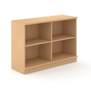 NARBUTAS Uni Melamine Office Shelf Unit