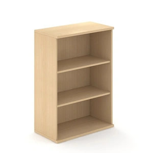 NARBUTAS Uni Melamine Office Bookcase w/3 Shelves