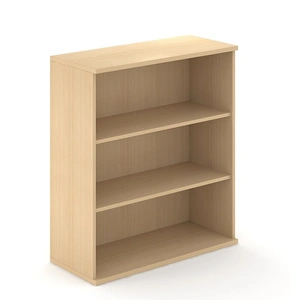 NARBUTAS Uni Melamine Office Bookcase w/3 Shelves