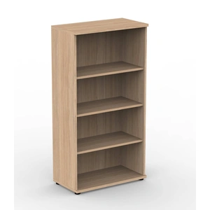NARBUTAS Uni Melamine Office Bookcase w/4 Shelves