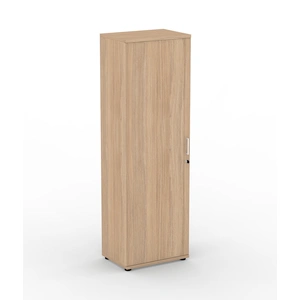 NARBUTAS Uni Melamine Office Lockable Cabinet w/Door & 4 Shelves