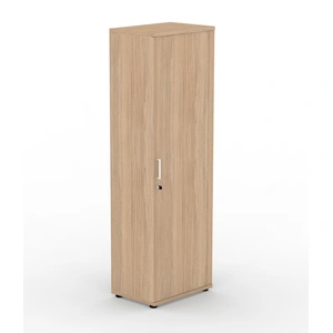 NARBUTAS Uni Melamine Office Lockable Cabinet w/Door & 4 Shelves