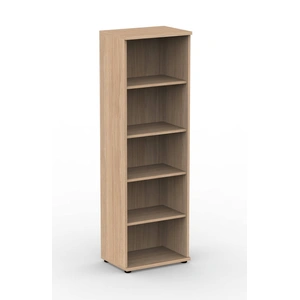 NARBUTAS Uni Melamine Office Bookcase w/5 Shelves