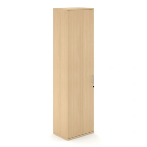 NARBUTAS Uni Melamine Office Lockable Cabinet w/Door & 5 Shelves