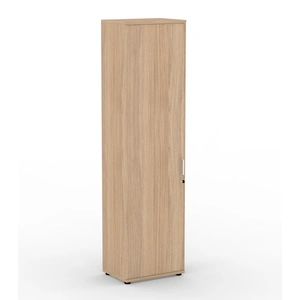 NARBUTAS Uni Melamine Office Lockable Cabinet w/Door & 5 Shelves