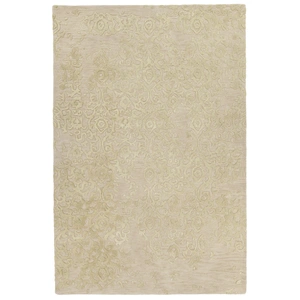 Chandra Xia Wool/Viscose Rectangular Handmade Rug