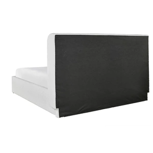 Universal Furniture Restore Fabric Panel Bed, Cottony Ivory