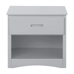 Homelegance Orion Wood Nightstand, Gray