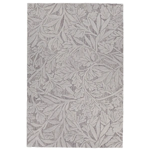 Chandra Yelena Wool Handmade Rug, Grey/Ivory