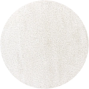 Chandra Zara Polyester Handmade Rug, 7'9-inch Round, White