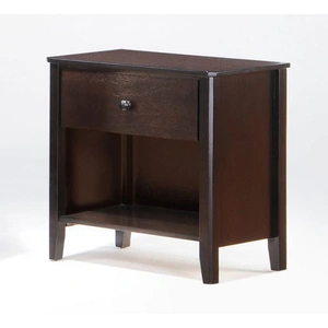 Night & Day Furniture Zest Wood Nightstand w/Drawer