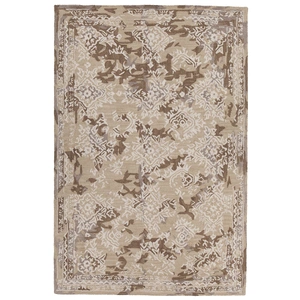 Chandra Zyana Wool/Viscose Rectangular Handmade Rug