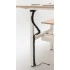 S96 - upholstered cable organizer for Ogi and Ogi Drive desks