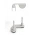 ASZ008 - Metal leg “L” (90°) and top joint