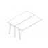 <b>BAG0414</b> - straight middle leg made from 1 5/8" x 1 5/8" profile