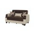 Dark Brown/Cream