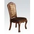 Brown/Gold/Cherry Oak, PU/Fabric