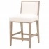 LiveSmart Peyton-Pearl, Natural Gray | Solid Acacia