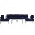 Silver/Navy