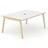 Rectangular Meeting Table 6 Seats, US Socket Standard