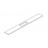 <b>ZNZ005</b> - Insert + ZNZ010 - rectangular metal grommet