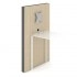 <b>CMZ122</b> - Media wall with VESA mount and power socket (1 extension, 4 cable holes)