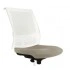 White with lumbar support