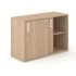 C2S100 - Cabinet with sliding doors (with lock and 2 shelves; without base)
