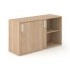 C2S120 - Cabinet with sliding doors (with lock and 2 shelves; without base)