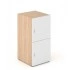 <b>C2C090</b> - Single Row Locker w/2 Small Lockable Doors