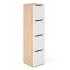 <b>C4C184</b> - Single Row Locker w/4 Small Lockable Doors & Mail Slots