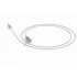 APU003 - Suspensions (4pcs.) for acoustic panels. Fixed on masonry, wood or gypsum ceilings surface. Adjustable wire rope length 1.96"-47.2"