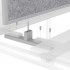 <b>DNK16D</b> - Screen for desk bench with sliding desktops
