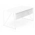 <b>DIK150</b> - Plexiglas (perspex) modesty panel for desk (edges w=70.8")