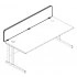 <b>DTK120</b> - desk screen for 47.2" length desk