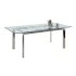 Clear Glass/Stainless Steel