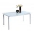 White Glass/Stainless Steel