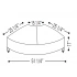 <b>F43</b> - Curved Regular Module. Black Legs