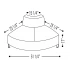 <b>F53</b> - Curved Regular Module w/Backrest. Black Legs