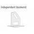 <b>5021</b> - Independent bookend (Pack 4 Units)