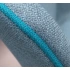 Upholstered with sewing with trim