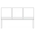 3 Seat Bench