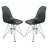 Transparent Black/Silver